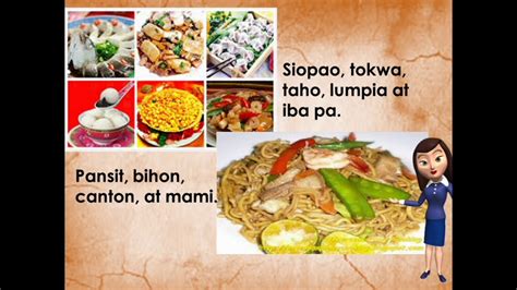 mga pagkain noong panahon ng kastila with names of food